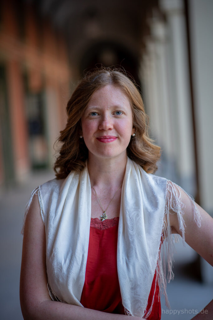 Portrait einer jungen Frau.